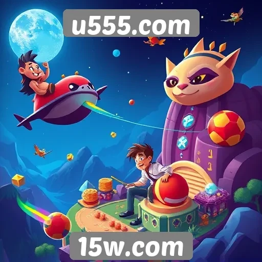 Exploração das categorias de jogos no u555.com