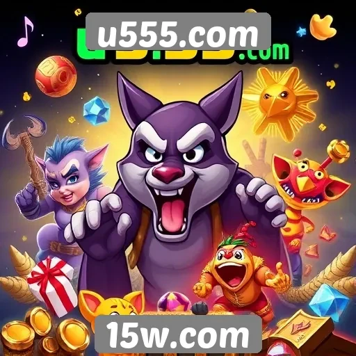 Exploração dos jogos disponíveis no u555.com