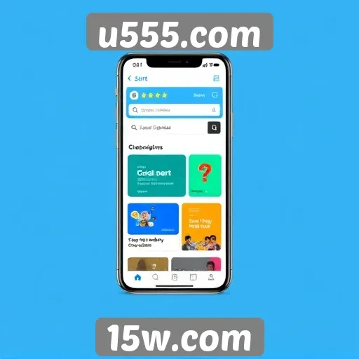 Experiência mobile no u555.com e sua eficiência