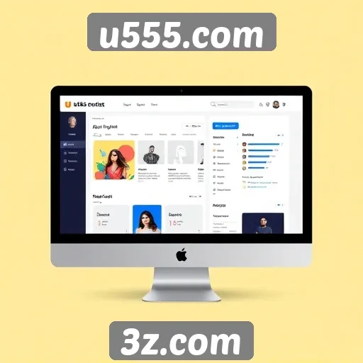 Nova interface do u555.com melhora a experiência do usuário